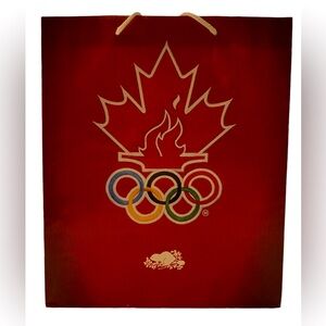 🌸 OLYMPICS 2010 ROOTS SHOPPING BAG